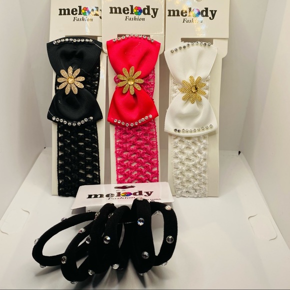 Headbands with Rhinestones and ponytail holders ! - Picture 14 of 14